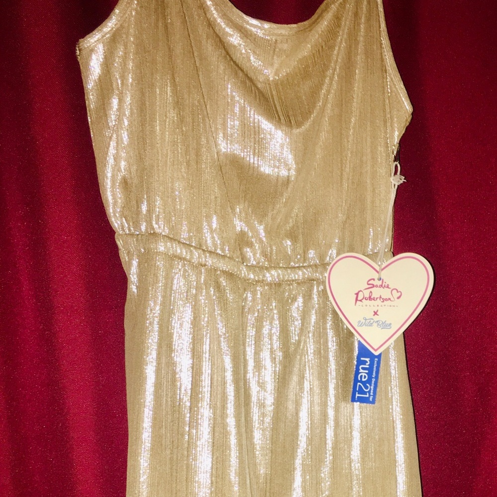 Shimmering Gold Dress